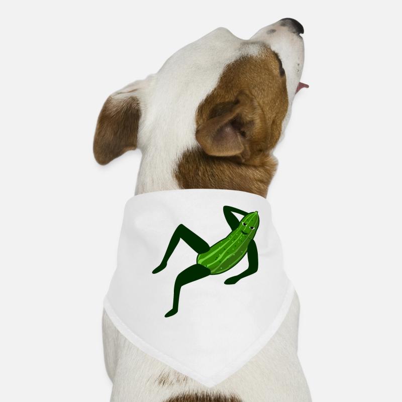 Gurken Model modische Gurke Hunde-Bandana