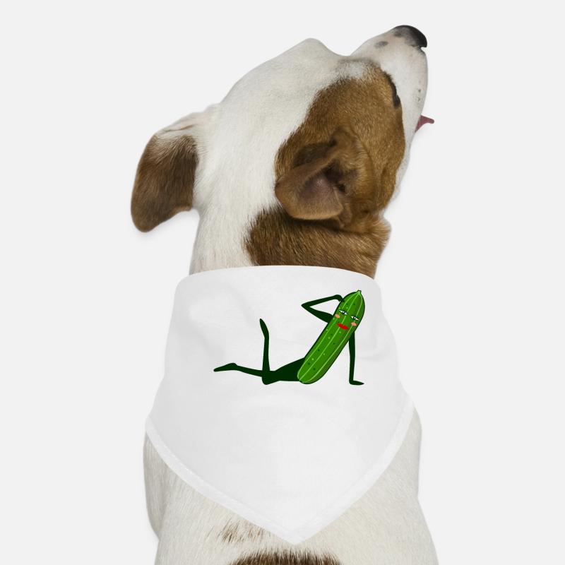Cucumber Photo Model Model Cucumber Dog Bandana