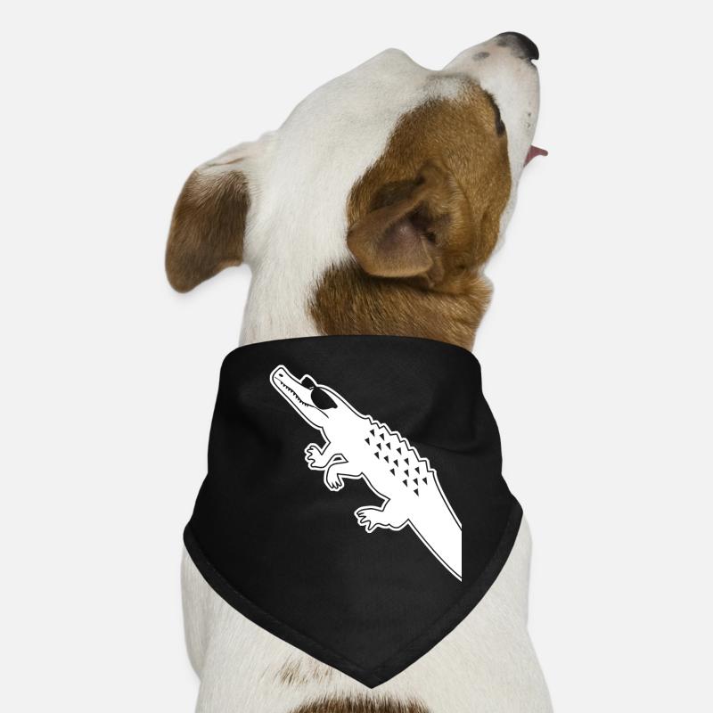 Alligator with Sunglasses Alligators Dog Bandana
