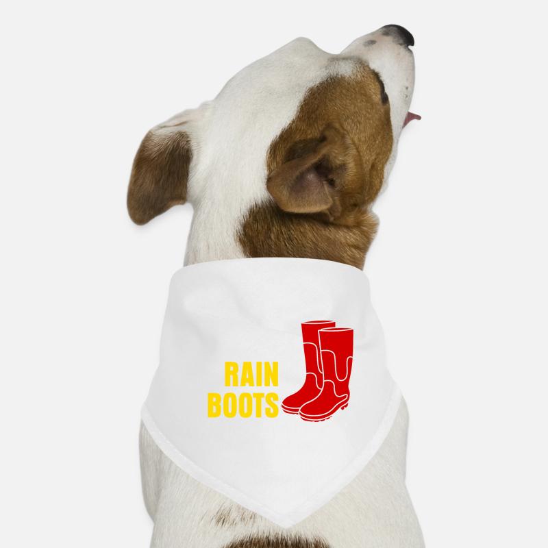 Rain Boots Dog Bandana