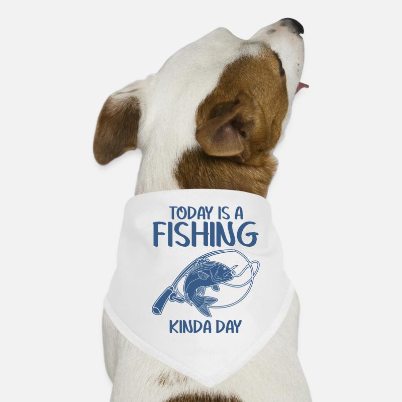 Canne à pêche Pike Fisherman Moorer Fish Bandana pour chien