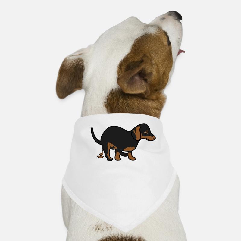 Dachshund Witz Hunde-Bandana
