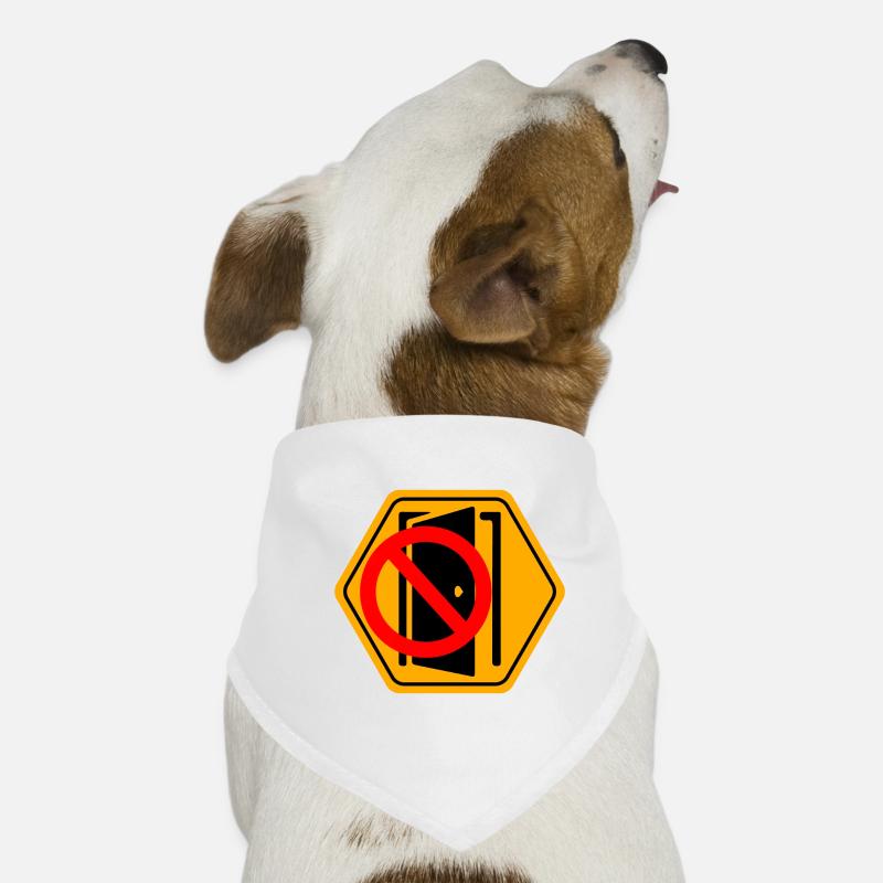 Please close doors | Please close the door Dog Bandana