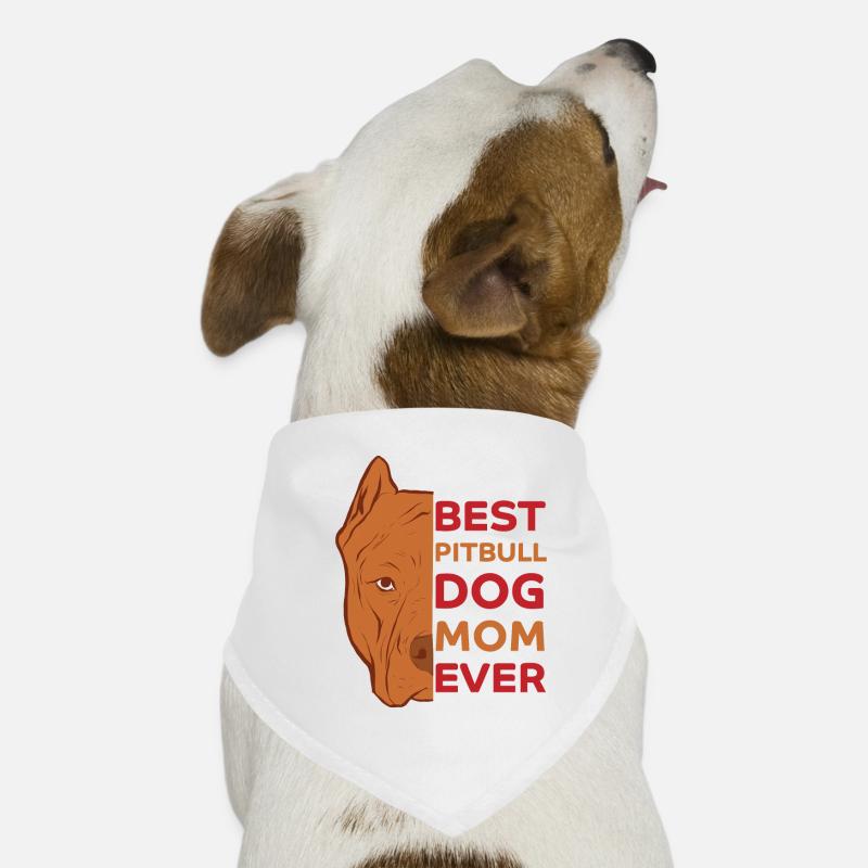 Pitbull Saying Mama Dogs Mother Pitbull Gift Dog Bandana