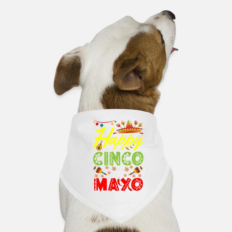 Mexican Fiesta Party Cinco De Mayo Dog Bandana