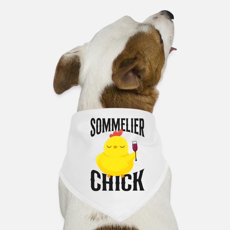 Sommelier Wine Drinking Tasting Hunde-Bandana