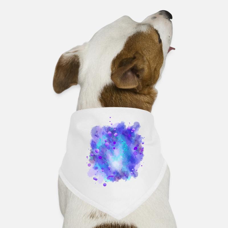 Azure Energy Sphere Bandana pour chien