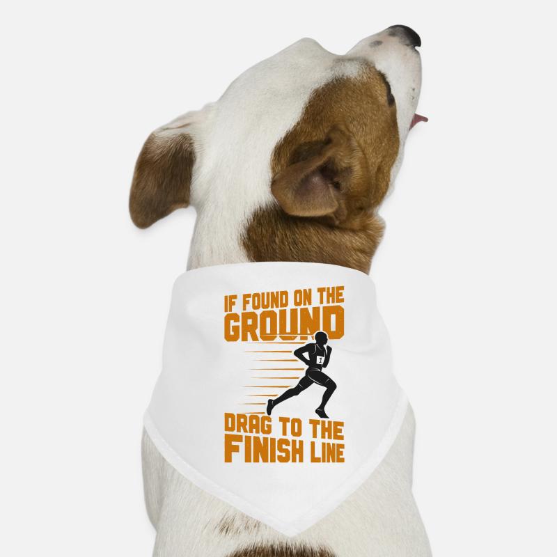 Running Runner Half Marathon Hunde-Bandana