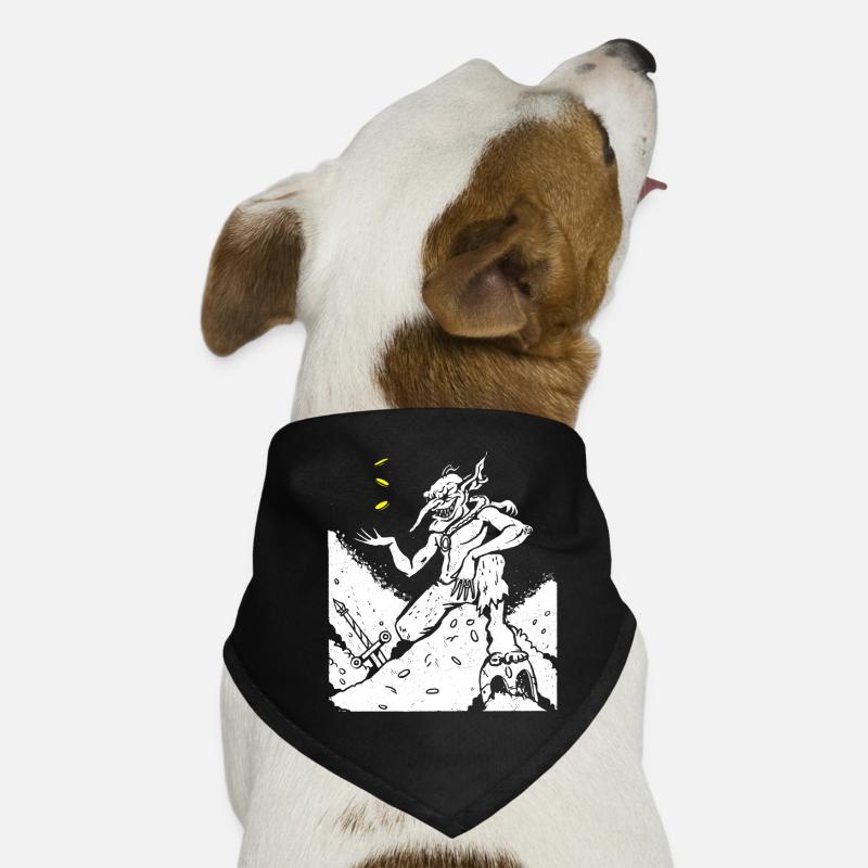 Créature gobelin médiévale Bandana pour chien