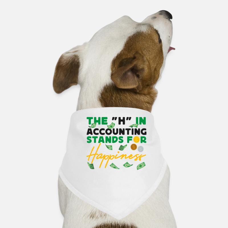 Accountant Bookkeeper Accounting Dog Bandana