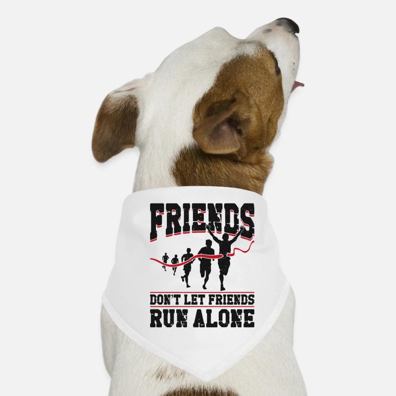 Running Runner Half Marathon Dog Bandana