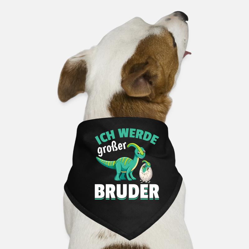 Dinosaurier Großer Bruder Dino Hunde-Bandana