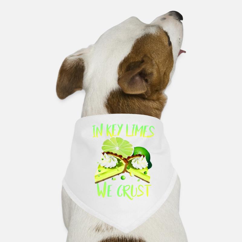 Lime cake lovers and bakers Dog Bandana