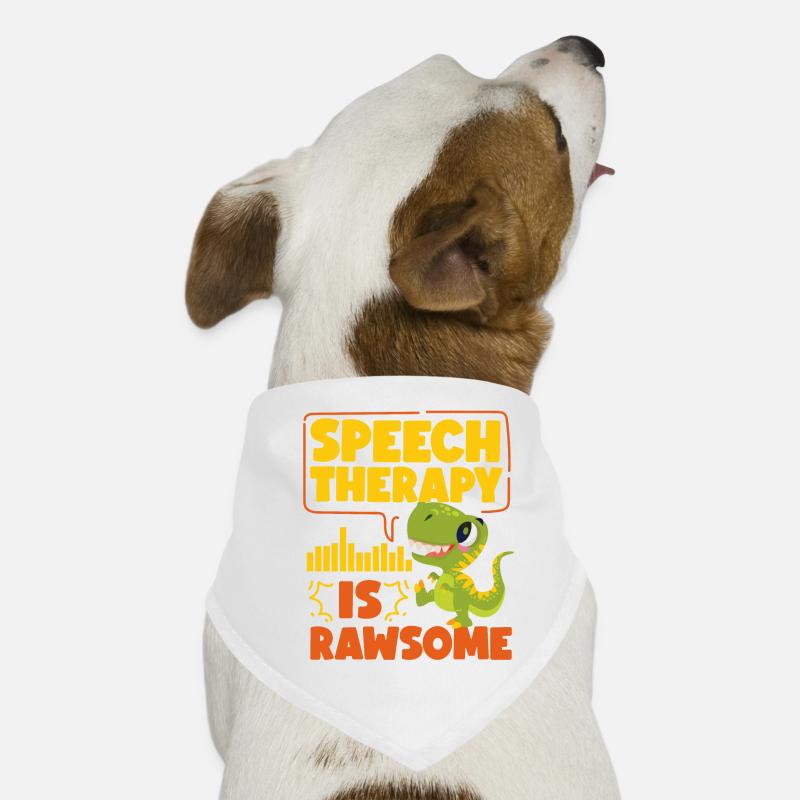 Speech Therapist Therapy Assistant Hunde-Bandana