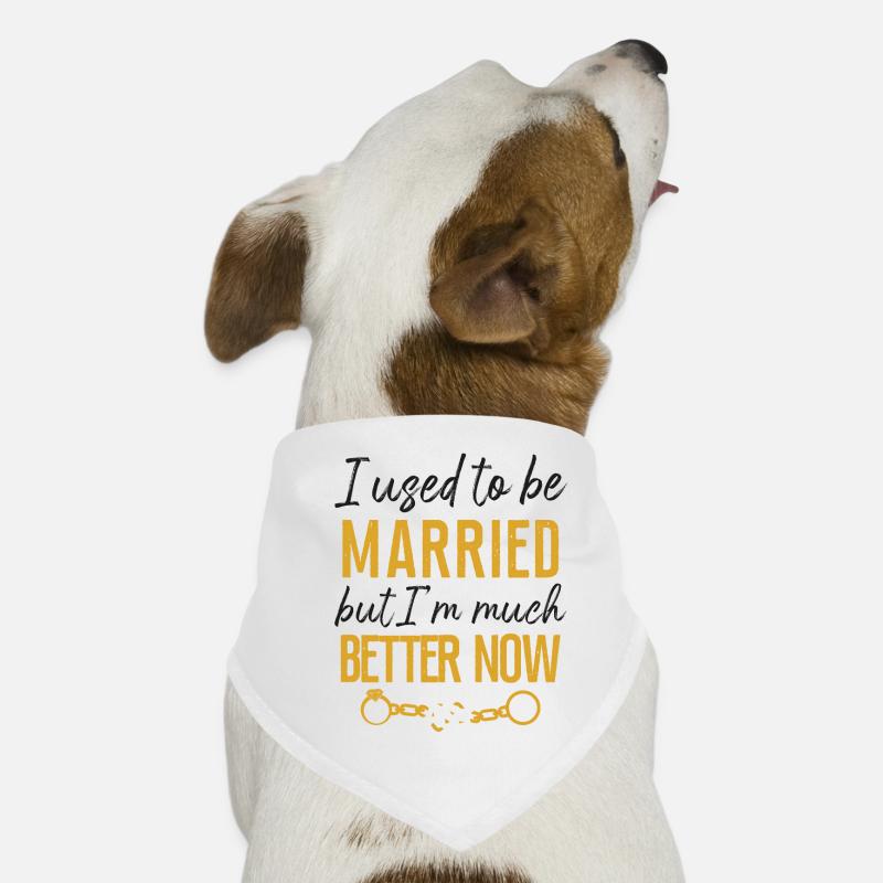 Happy Divorce Party que j’étais Bandana pour chien