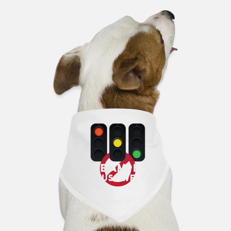 Die Ampel muss weg Hunde-Bandana