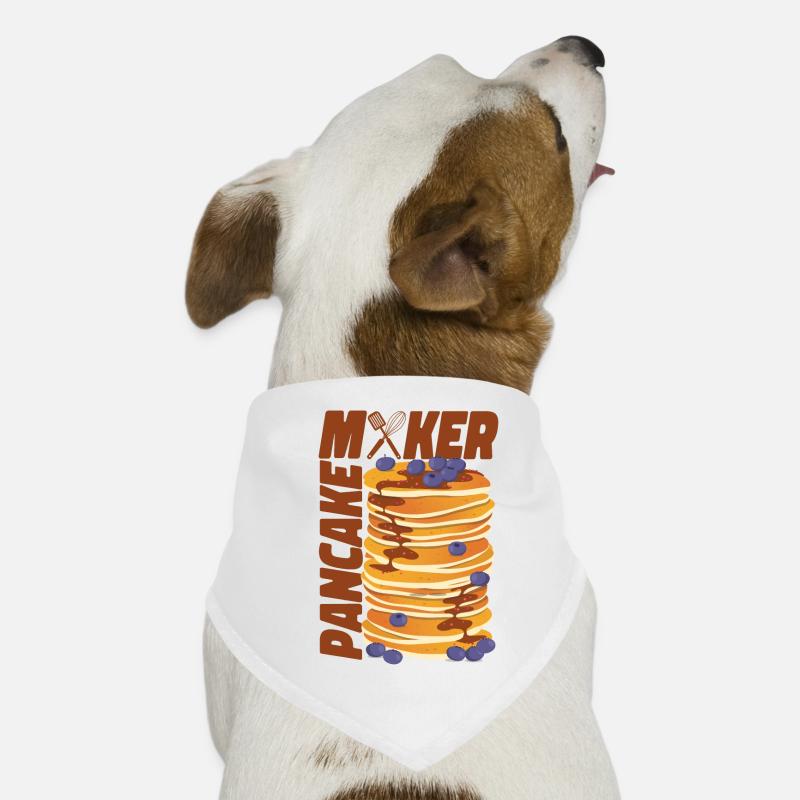 Pancake Lover Kids Pancake Maker Dog Bandana