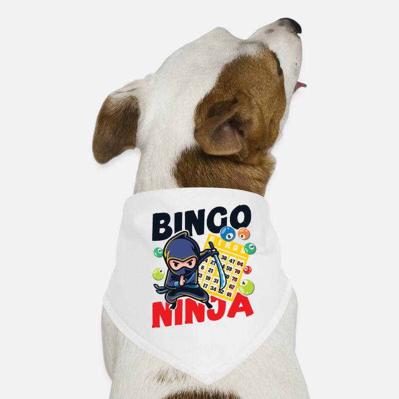 Joueur de bingo Ninja Bingo Ninja Bandana pour chien