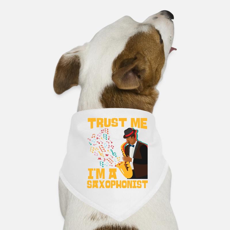 Saxophone Trust Me I'm A Hunde-Bandana