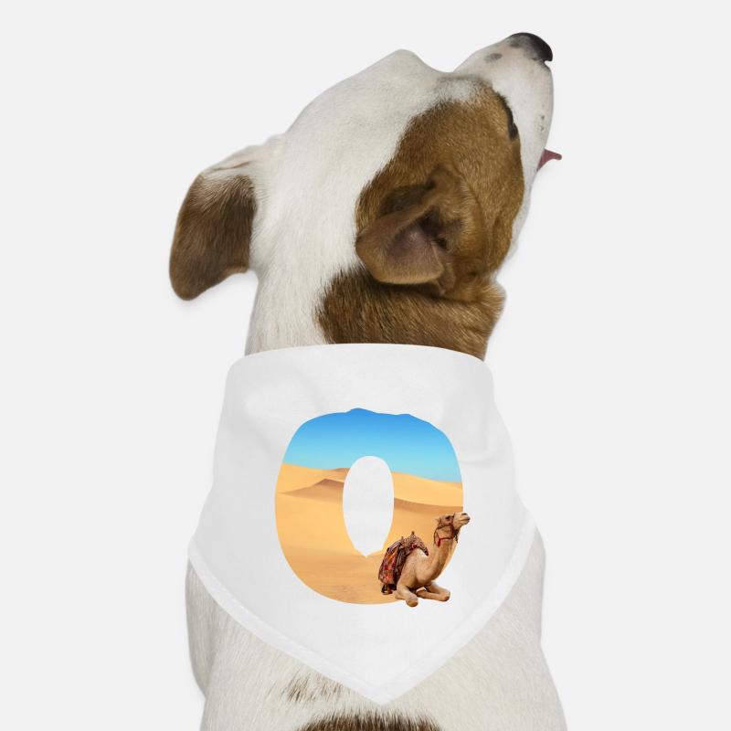 desert with camel o Dog Bandana