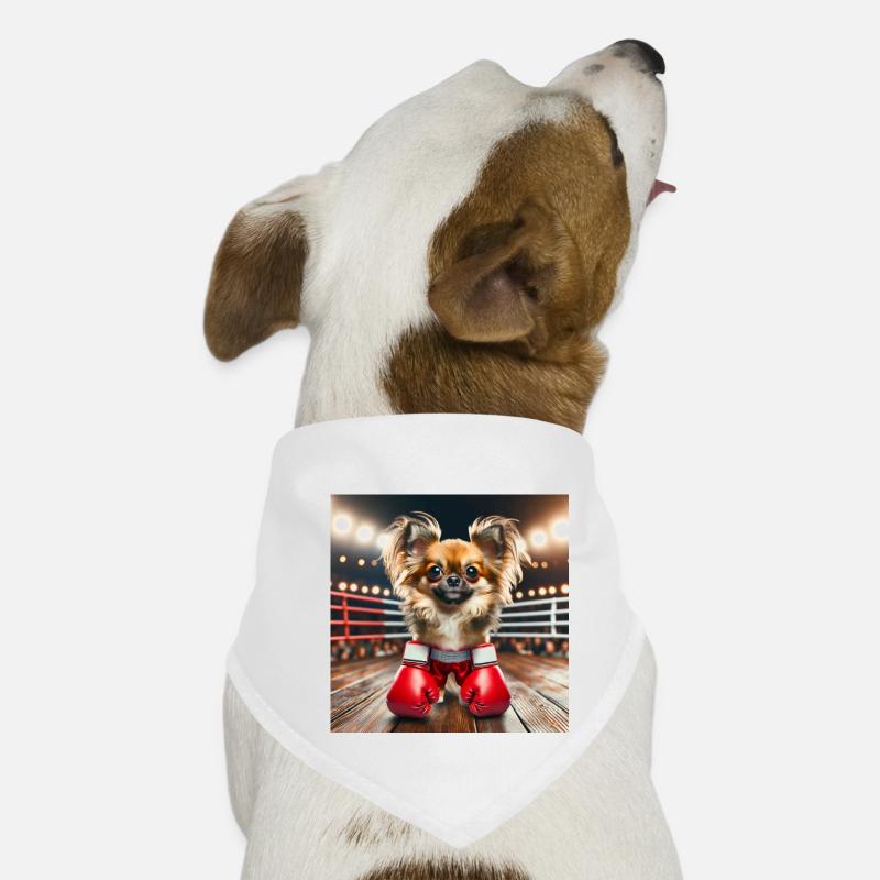 Boxe Chihuahua Bandana pour chien