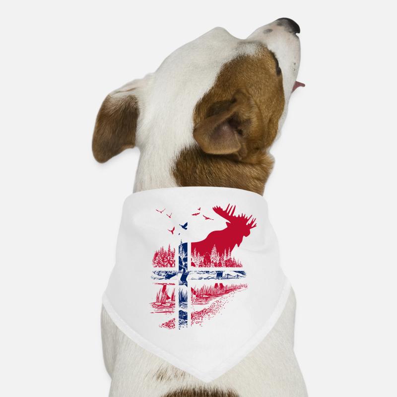 NORWAY MOOSE Dog Bandana