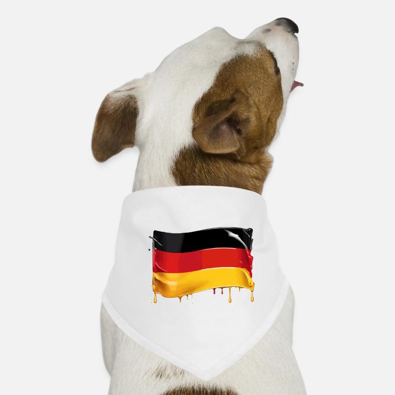 GERMAN FLAG FLAG GERMANY Dog Bandana