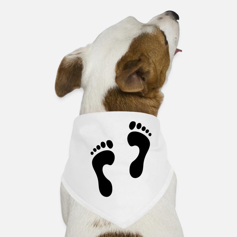 Footprints 2 Dog Bandana