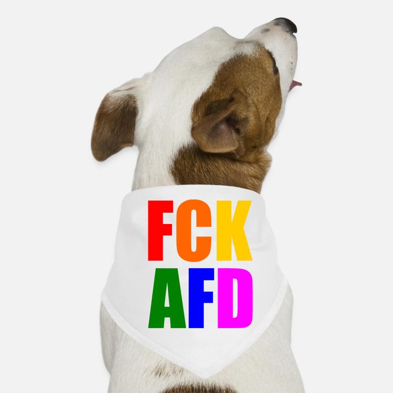 Fck afd Hunde-Bandana