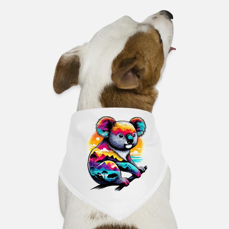 Koala Hunde-Bandana