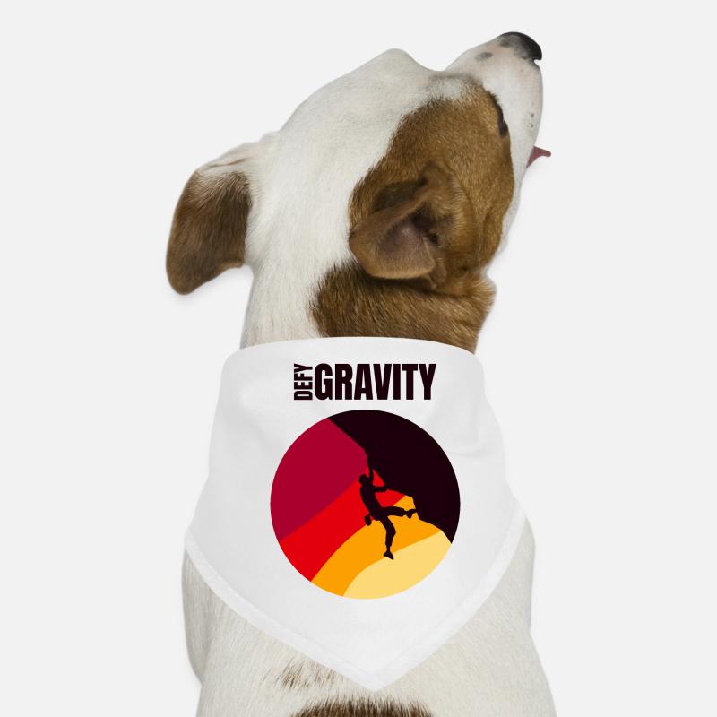 Defy Gravity - Climber Gift Dog Bandana