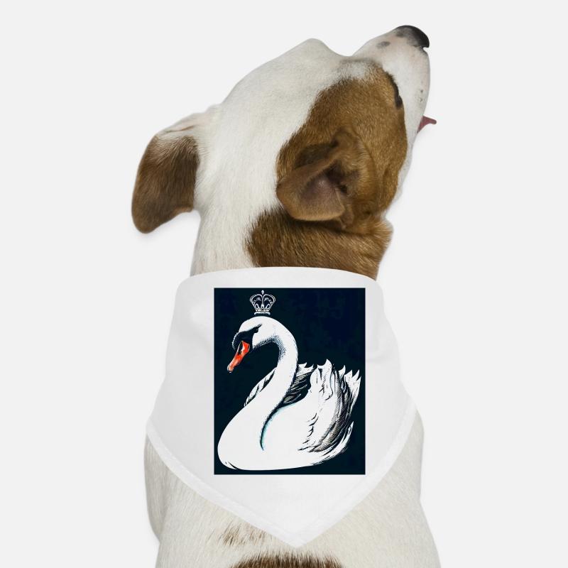 Schwan Hunde-Bandana
