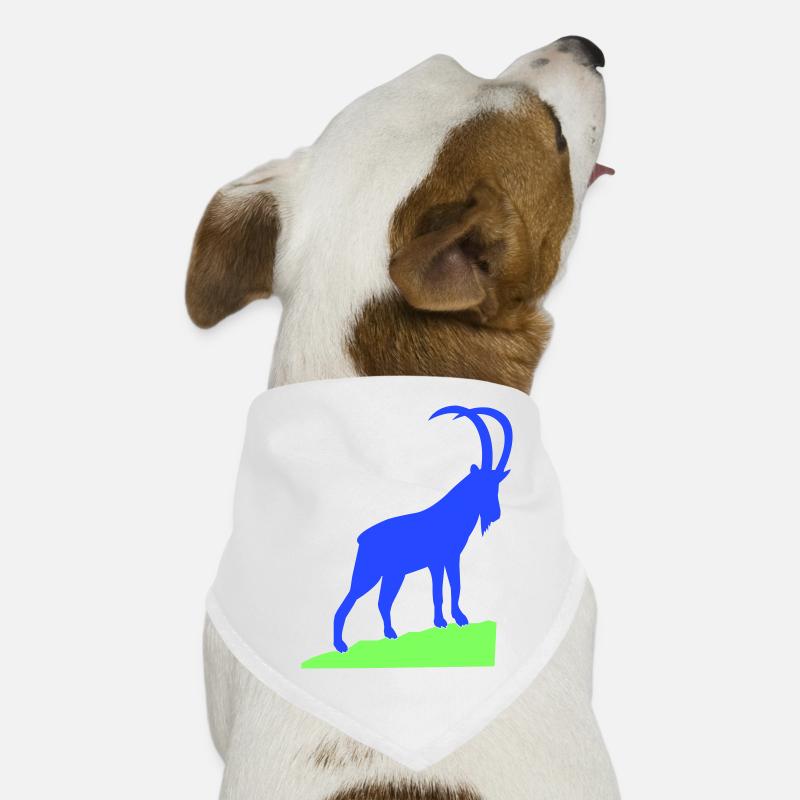 steinbock Hunde-Bandana