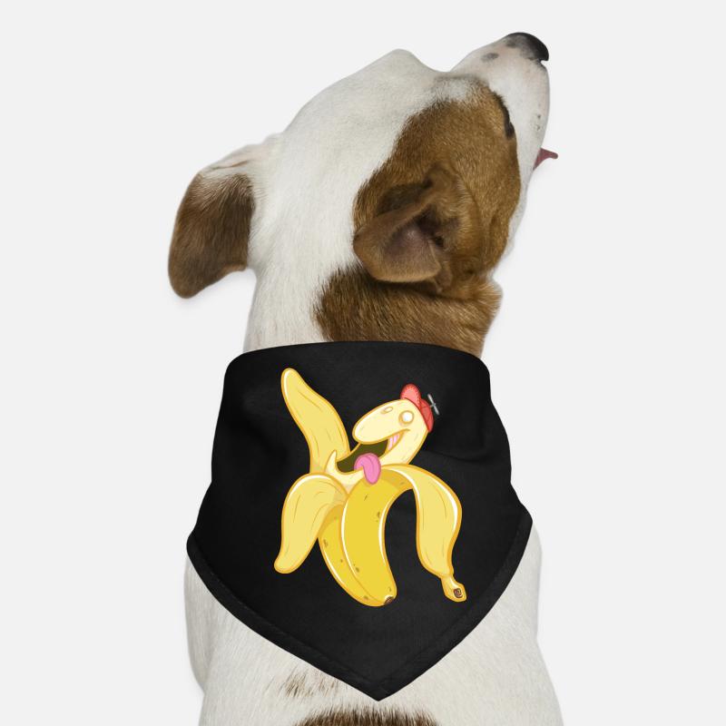 Banane heureuse Bandana pour chien