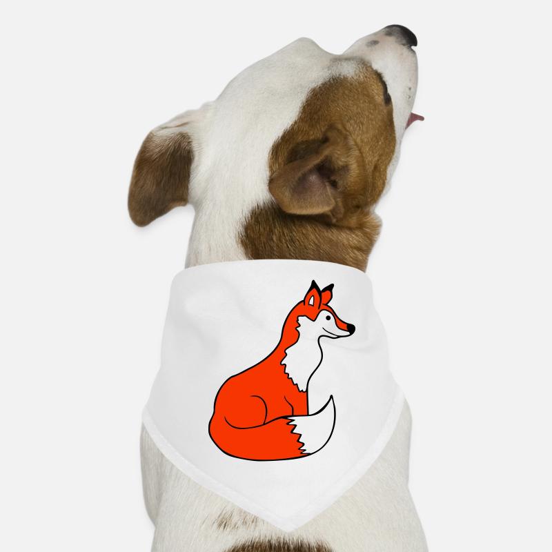 Fuchs Rotfuchs Wildes Tier Schlauer Wald Bewohner Hunde-Bandana