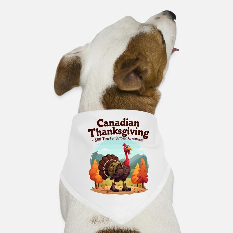 L’aventure canadienne de l’Action de grâce Bandana pour chien