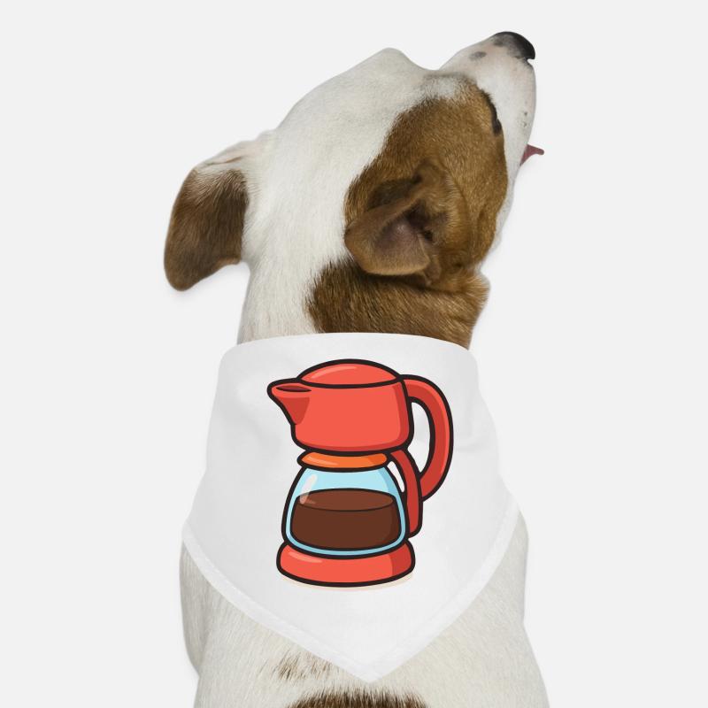 coffee pot Dog Bandana