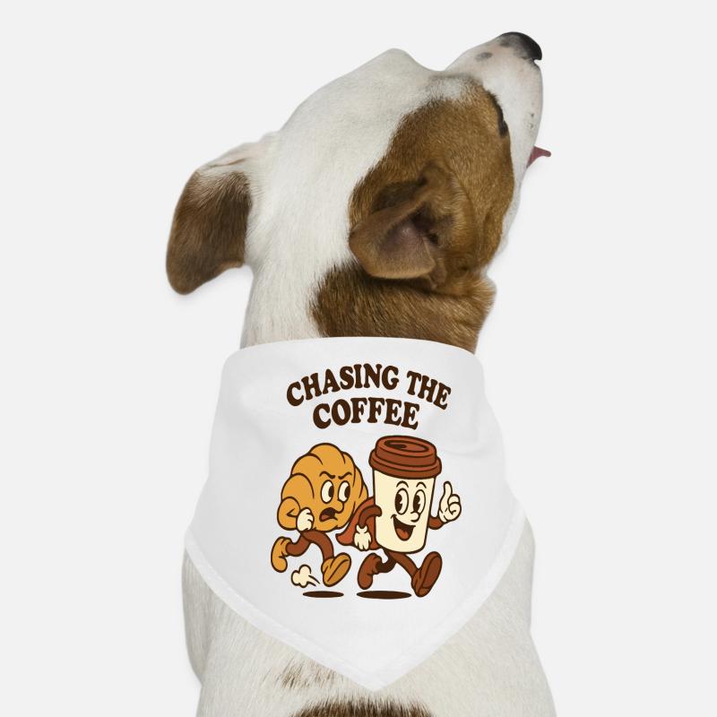 À la poursuite du duo de café Bandana pour chien