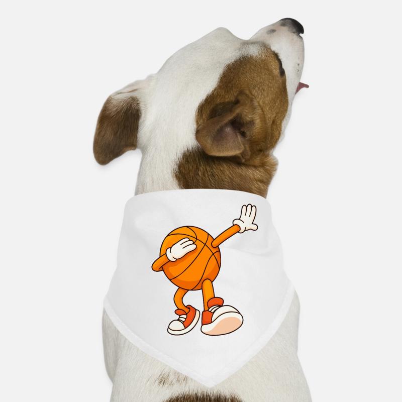 Basketball Mascot Dunks Dog Bandana