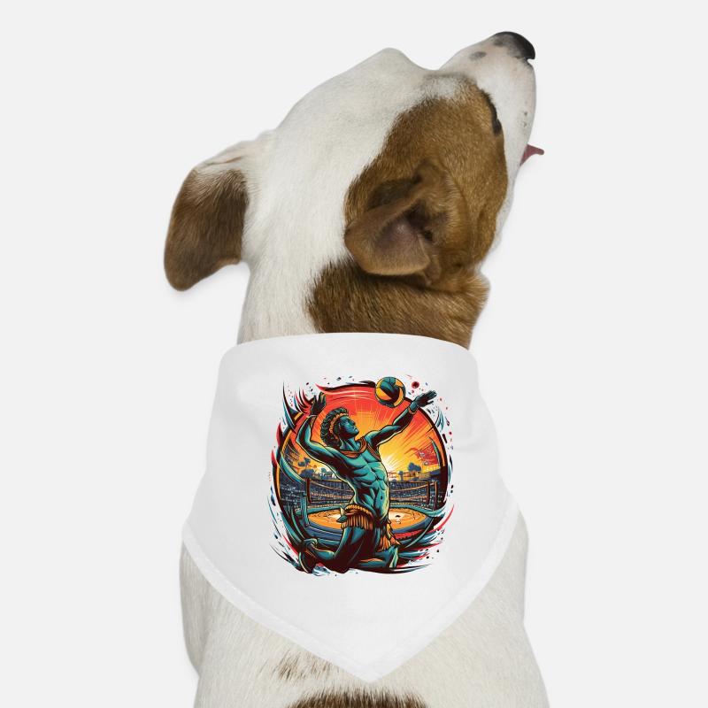 Volley-ball Bandana pour chien