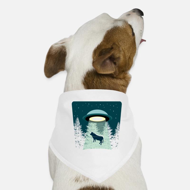 Beware Ufo Dog Bandana