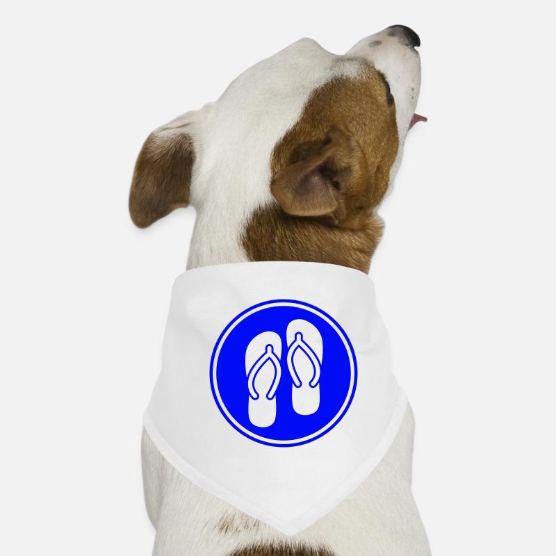 Flip-flops icon Dog Bandana