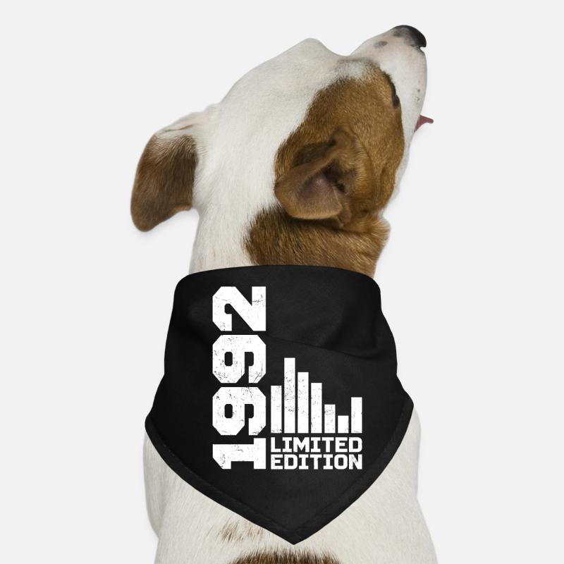 Vintage 1992 Geburtstagsgeschenk 1992 Baujahr 1992 Hunde-Bandana