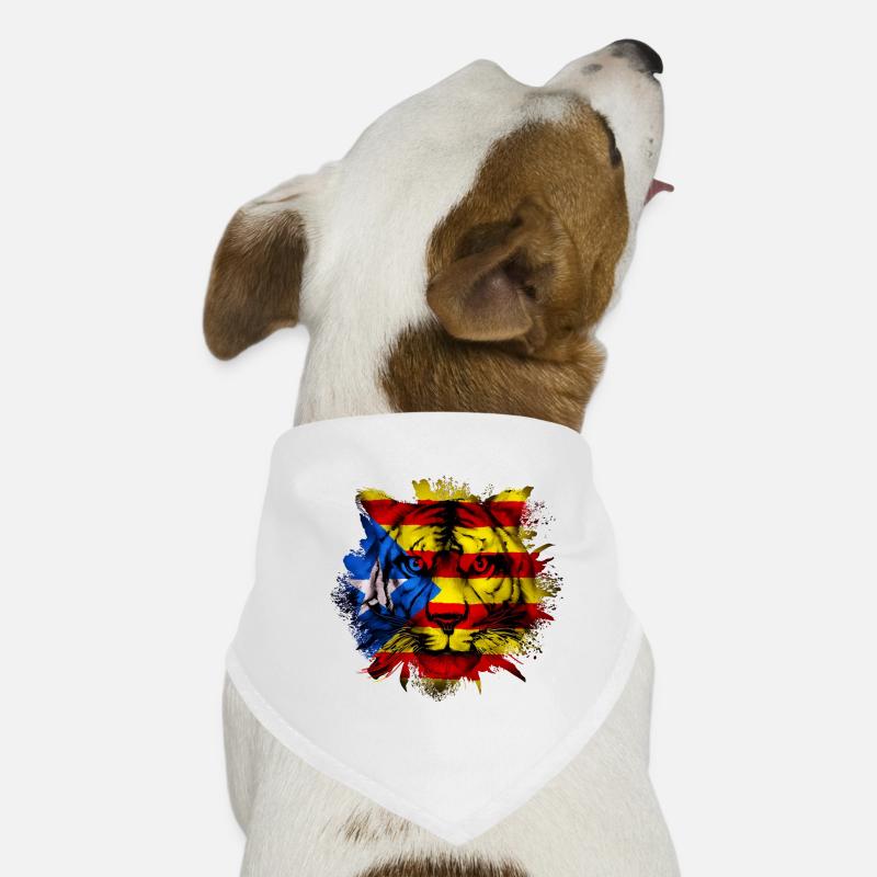 Katalonien Hunde-Bandana