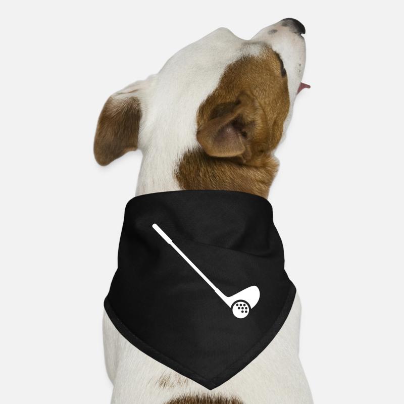 Symbole du golf Bandana pour chien