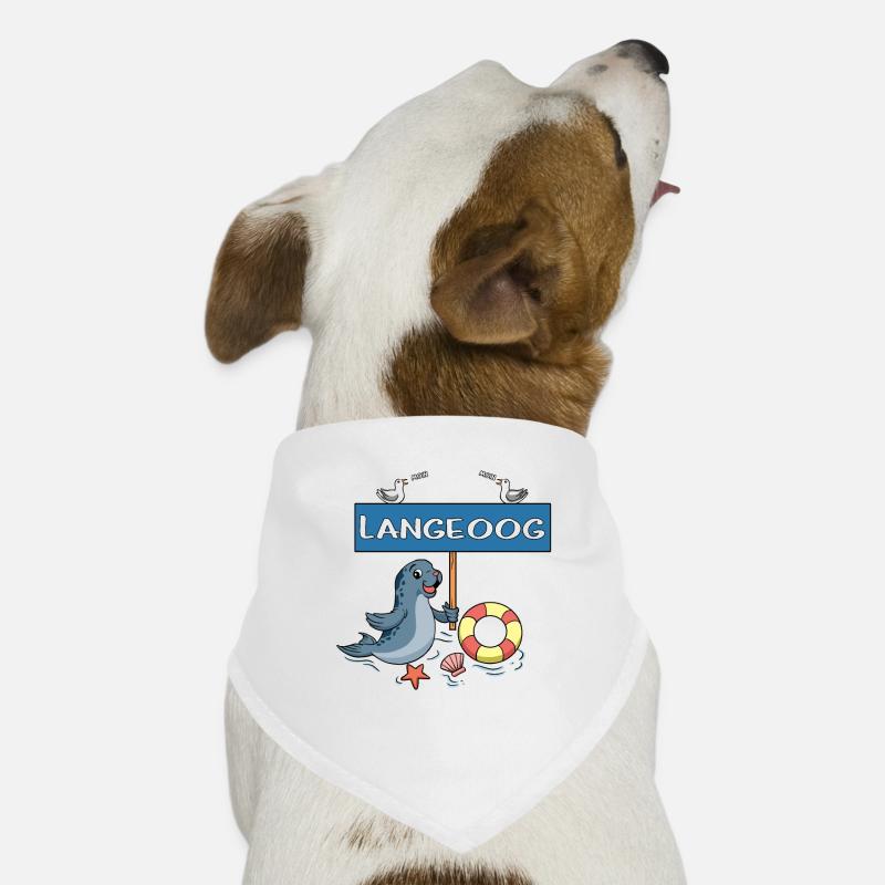 Moin Moin - Insel Langeoog Hunde-Bandana
