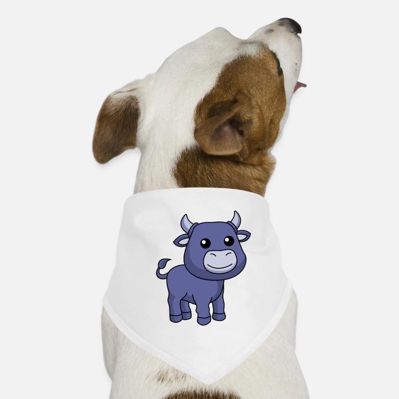 Taurus Comic Animal Dog Bandana