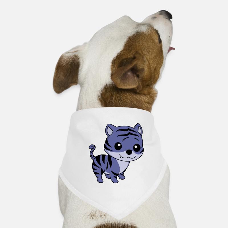 Tiger Comic Tier Hunde-Bandana