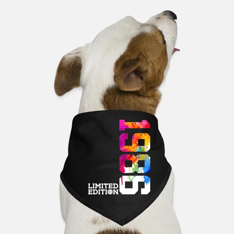 40E ANNIVERSAIRE ÉDITION LIMITÉE 1986 Bandana pour chien