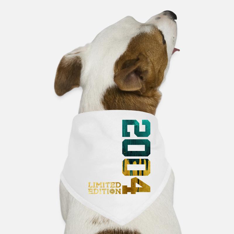 22E ANNIVERSAIRE ÉDITION LIMITÉE 2004 Bandana pour chien